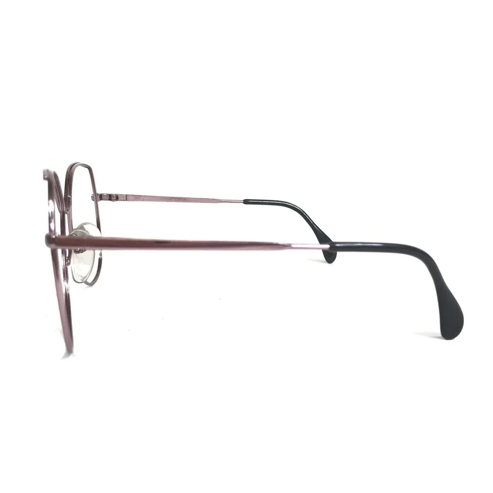 Vintage Silhouette Eyeglasses Frames M 6007 Pink Round Full Rim 56-16-130